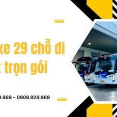 Thuê xe 29 chỗ đi Đà Lạt trọn gói