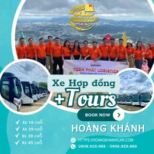  Dịch vụ xe hợp đồng - tour chất lượng cao tại TP.HCM