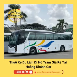 Thuê Xe Du Lịch Đi Hồ Tràm Giá Rẻ Tại Hoàng Khánh Car
