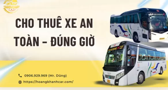 Cho Thuê Xe An Toàn – Đúng Giờ