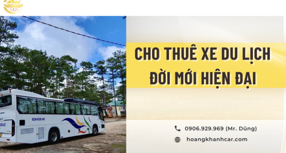 Cho Thuê Xe Du Lịch Đời Mới Hiện Đại