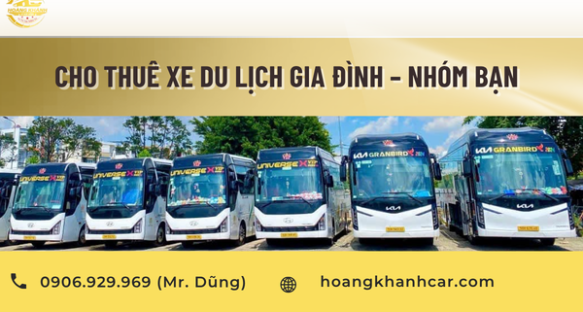 Cho Thuê Xe Du Lịch Gia Đình – Nhóm Bạn