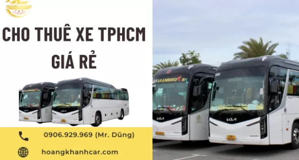 Cho Thuê Xe TPHCM Giá Rẻ