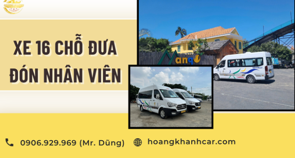 Xe 16 Chỗ Đưa Đón Nhân Viên